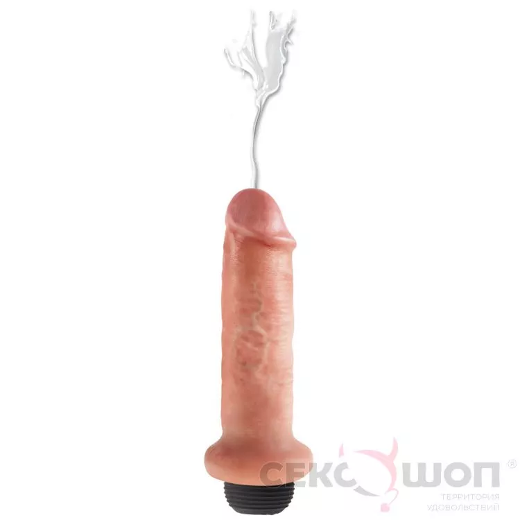 ФАЛЛОИМИТАТОР С ЭЯКУЛЯЦИЕЙ SQUIRTING COCK 6. Вид 4.