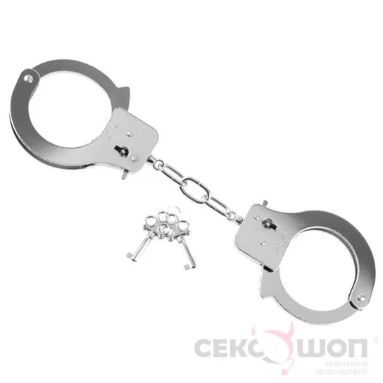 МЕТАЛЛИЧЕСКИЕ НАРУЧНИКИ DESIGNER CUFFS. Вид 1.