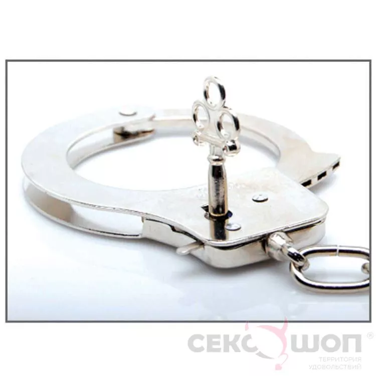МЕТАЛЛИЧЕСКИЕ НАРУЧНИКИ METAL HANDCUFFS. Вид 2.