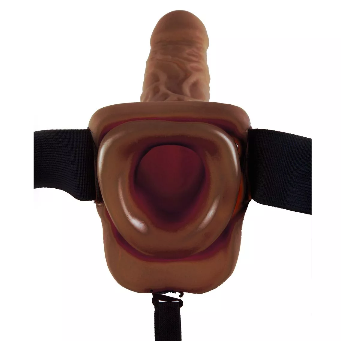 ПОЛЫЙ МУЖСКОЙ ФАЛЛОПРОТЕЗ HOLLOW STRAP-ON WITH BALLS 24 СМ. Вид 3.