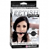 СИЛИКОНОВЫЙ ДЫШАЩИЙ КЛЯП SILICONE BREATHABLE BALL GAG MEDIUM. Вид 3.