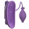 СИРЕНЕВАЯ ВАКУУМНАЯ ВИБРОПОМПА ДЛЯ ВАГИНЫ SENSUAL PUMP-HER. Вид 2.