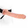 ФАЛЛОПРОТЕЗ ТЕЛЕСНОГО ЦВЕТА HOLLOW STRAP-ON 29 СМ. Вид 1.