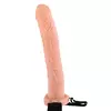 ФАЛЛОПРОТЕЗ ТЕЛЕСНОГО ЦВЕТА HOLLOW STRAP-ON 29 СМ. Вид 2.