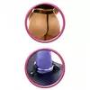 ФИОЛЕТОВЫЙ СТРАПОН PLUS SIZE STRAP-ON ДЛЯ ДАМ РАЗМЕРА PLUS SIZE 21 СМ. Вид 3.