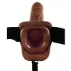ПОЛЫЙ МУЖСКОЙ ФАЛЛОПРОТЕЗ HOLLOW STRAP-ON WITH BALLS 24 СМ. Вид 3.