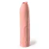 ТЕЛЕСНАЯ НАСАДКА-УДЛИНИТЕЛЬ UNCUT SILICONE PENIS ENHANCER 17,8 СМ. Вид 1.