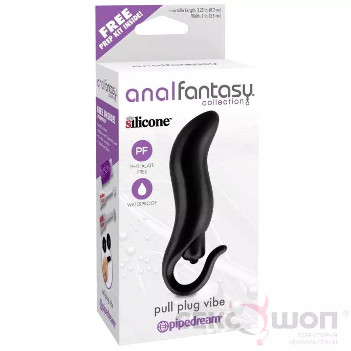 СТИМУЛЯТОР «ТОЧКИ G» С ВИБРАЦИЕЙ PULL PLUG VIBE. Вид 3.