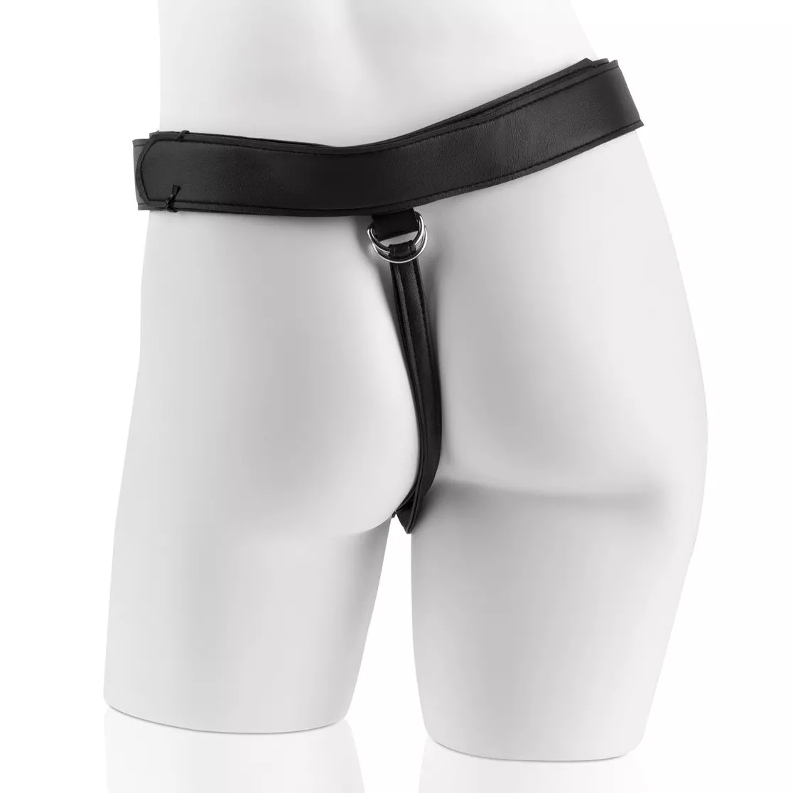 СТРАПОН НА ВИНИЛОВЫХ ТРУСИКАХ STRAP-ON HARNESS COCK 17,8 СМ. Вид 2.