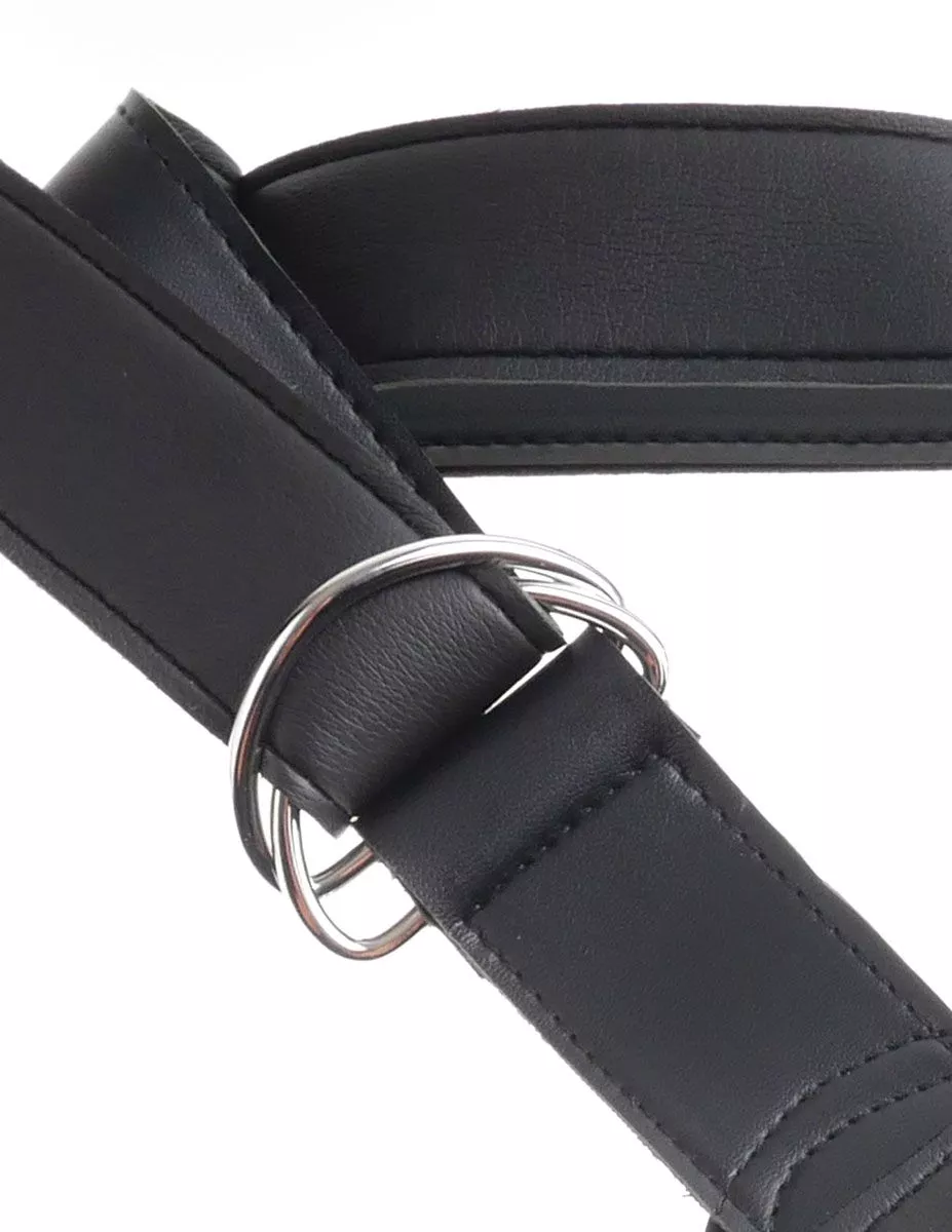 СТРАПОН НА ВИНИЛОВЫХ ТРУСИКАХ STRAP-ON HARNESS COCK 17,8 СМ. Вид 5.