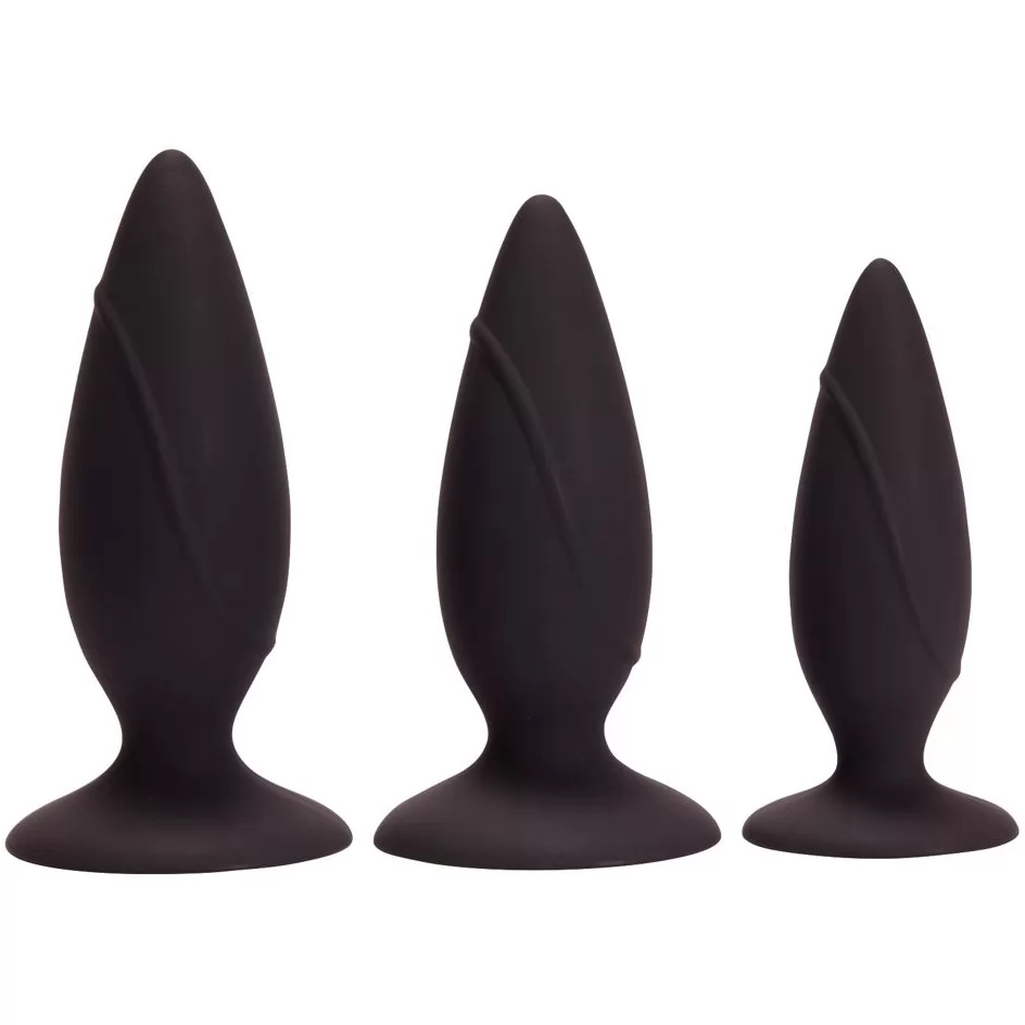 НАБОР ИЗ 3-Х АНАЛЬНЫХ ПРОБОК ANAL TRAINING KIT. Вид 1.