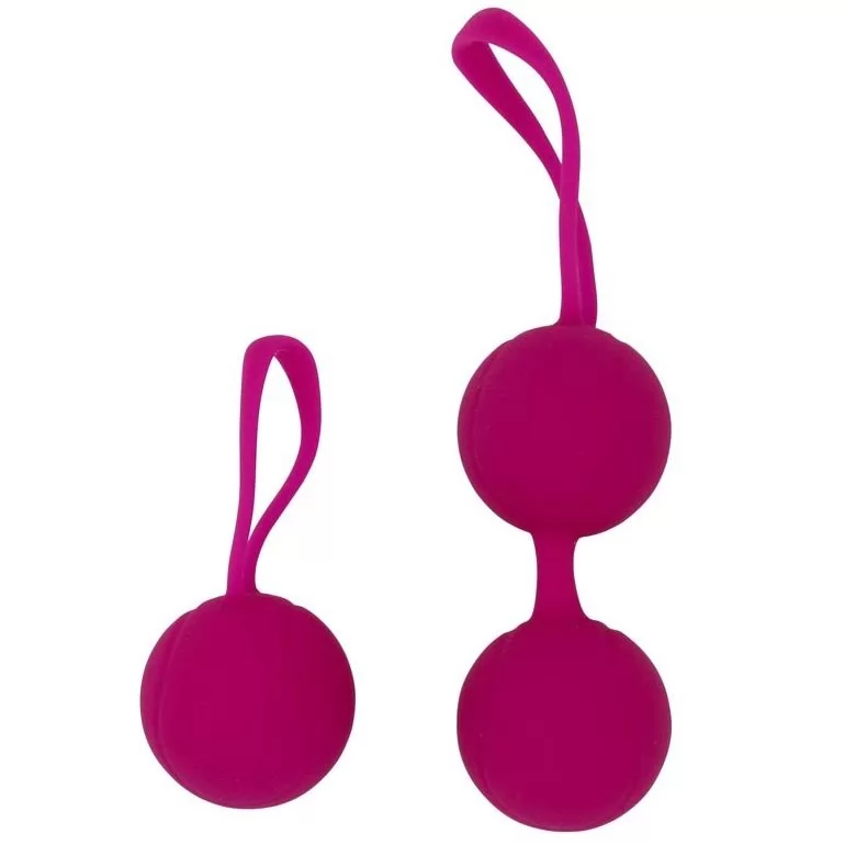 НАБОР ДЛЯ ТРЕНИРОВКИ ВАГИНАЛЬНЫХ МЫШЦ KEGEL BALLS. Вид 1.
