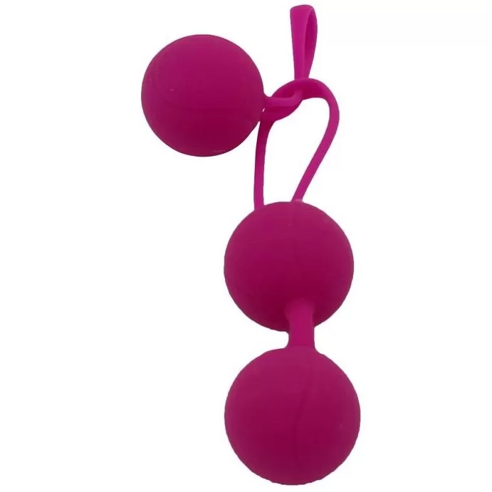 НАБОР ДЛЯ ТРЕНИРОВКИ ВАГИНАЛЬНЫХ МЫШЦ KEGEL BALLS. Вид 2.