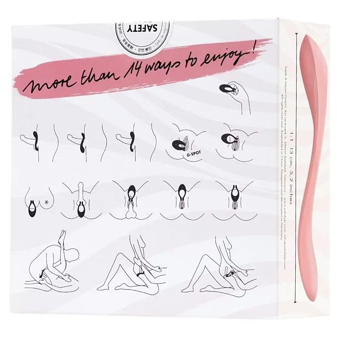 РОЗОВЫЙ ВИБРАТОР ДЛЯ ПАР SATISFYER PARTNER MULTIFUN 2. Вид 5.