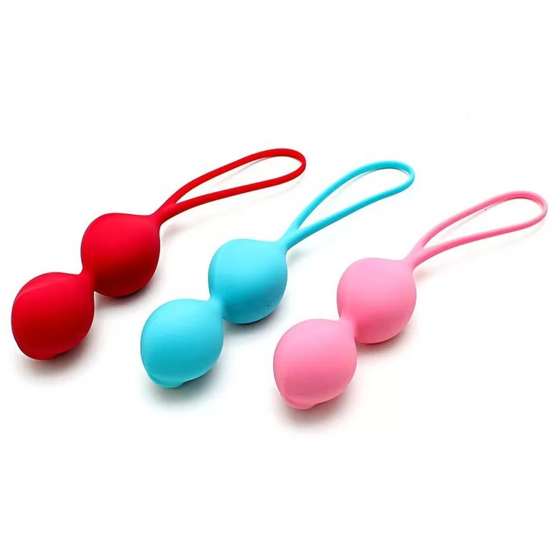 НАБОР ИЗ 3-Х ДВОЙНЫХ ВАГИНАЛЬНЫХ ШАРИКОВ SATISFYER BALLS. Вид 3.