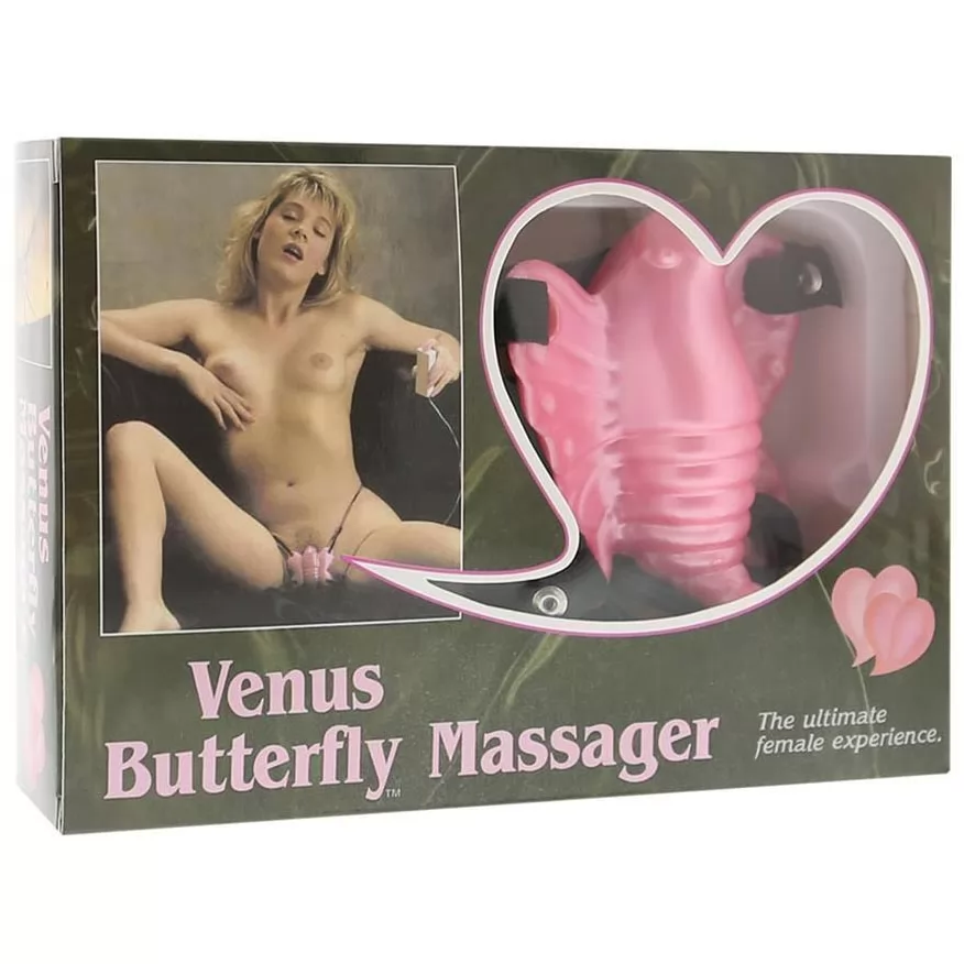 ВИБРОБАБОЧКА НА РЕМЕШКАХ VENUS BUTTERFLY. Вид 3.