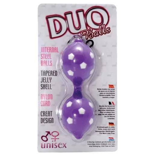 КЛАССИЧЕСКИЕ ВАГИНАЛЬНЫЕ ШАРИКИ DUO BALLS. Вид 2.