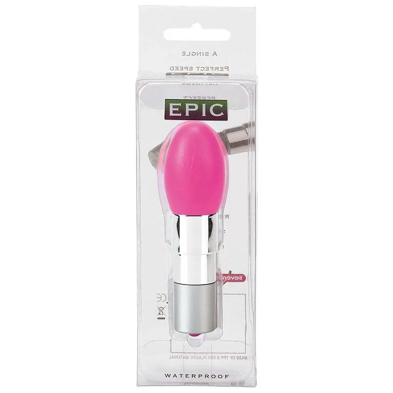 РОЗОВЫЙ МИНИ - ВИБРАТОР EPIC PINK. Вид 2.