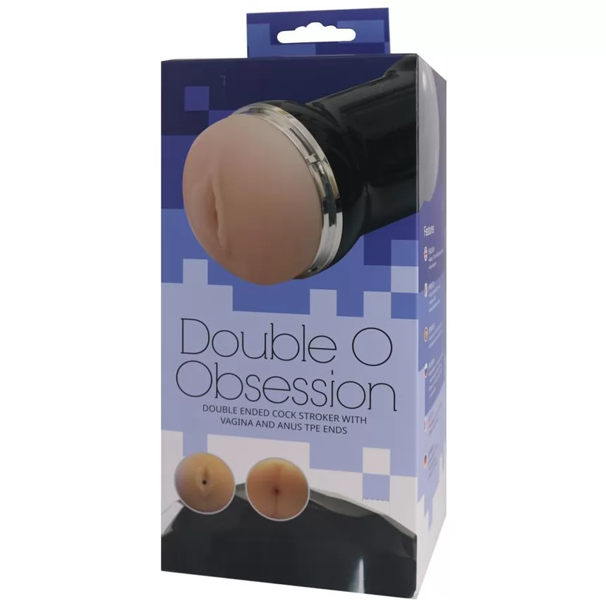 МАСТУРБАТОР DOUBLE O OBSESSION PUSSY  ASS (ВАГИНА И АНУС). Вид 2.