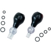 НАБОР ДЛЯ ГРУДИ NIPPLE PUMP 10 PIECES (2 ПОМПЫ И 8 КОЛЕЧЕК). Вид 1.