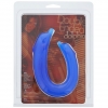ДВУСТОРОННИЙ ДИЛДО DOUBLE ENDED DOLPHIN CLEAR BLUE (29 СМ). Вид 2.