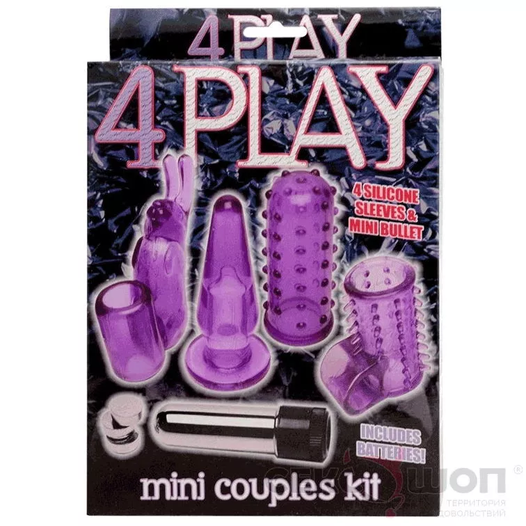 НАБОР НАСАДОК MINI COUPLES KIT FOR PLAY. Вид 2.