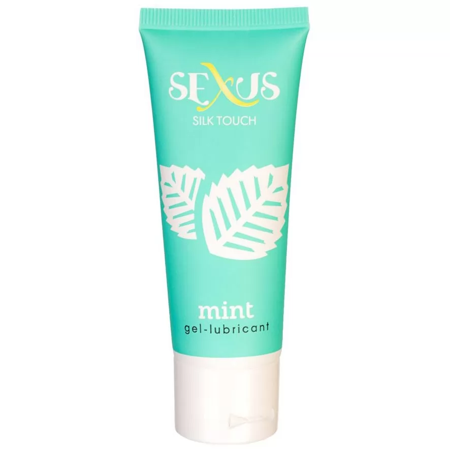 УВЛАЖНЯЮЩАЯ ГЕЛЬ-СМАЗКА С АРОМАТОМ МЯТЫ SILK TOUCH MINT (50 МЛ). Вид 1.