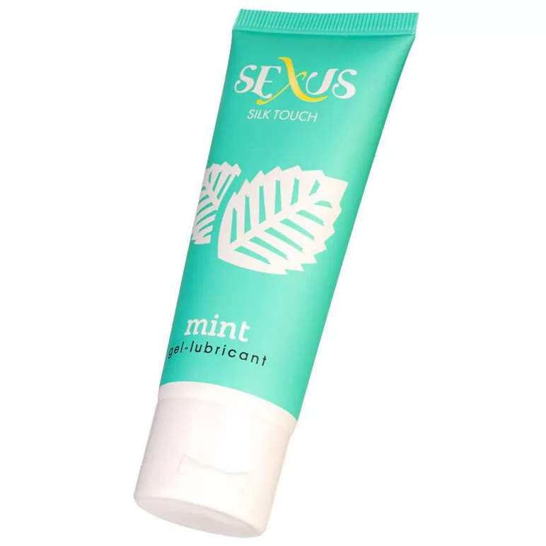 УВЛАЖНЯЮЩАЯ ГЕЛЬ-СМАЗКА С АРОМАТОМ МЯТЫ SILK TOUCH MINT (50 МЛ). Вид 3.