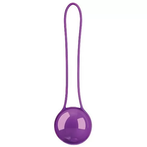 ФИОЛЕТОВЫЙ ВАГИНАЛЬНЫЙ ШАРИК PLEASURE BALL DELUXE. Вид 1.