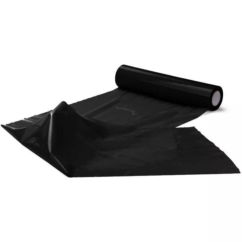 ЧЁРНАЯ ШИРОКАЯ ЛЕНТА ДЛЯ ТЕЛА BODY BONDAGE TAPE (20 М). Вид 1.