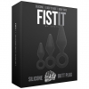 НАБОР ИЗ 3-Х АНАЛЬНЫХ ПРОБОК SILICONE BUTT PLUG SET. Вид 2.