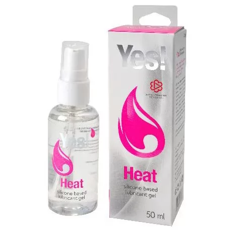 ВОЗБУЖДАЮЩАЯ ВАГИНАЛЬНАЯ СМАЗКА YES HEAT (50 МЛ). Вид 1.