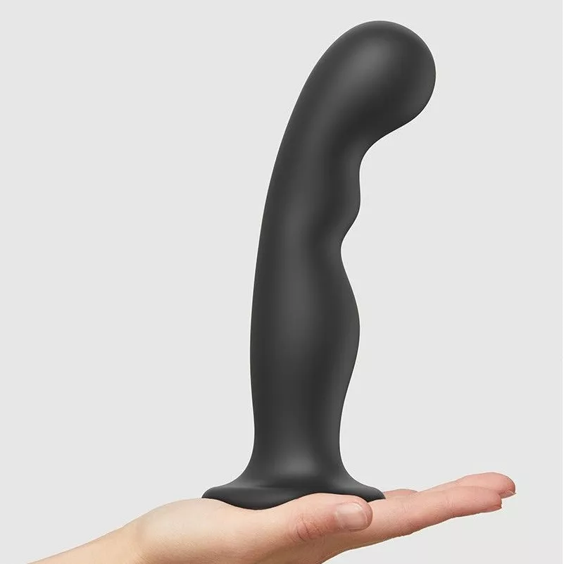 ЧЕРНАЯ НАСАДКА STRAP-ON-ME DILDO PLUG P G SIZE XXL. Вид 2.