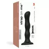 ЧЕРНАЯ НАСАДКА STRAP-ON-ME DILDO GEISHA BALLS SIZE M. Вид 3.