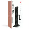 ЧЕРНАЯ НАСАДКА STRAP-ON-ME DILDO GEISHA BALLS SIZE XL. Вид 3.