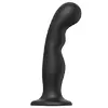 ЧЕРНАЯ НАСАДКА STRAP-ON-ME DILDO PLUG P G SIZE XXL. Вид 1.