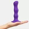 ФИОЛЕТОВАЯ НАСАДКА STRAP-ON-ME DILDO GEISHA BALLS SIZE M. Вид 2.