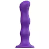 ФИОЛЕТОВАЯ НАСАДКА STRAP-ON-ME DILDO GEISHA BALLS SIZE XL. Вид 2.