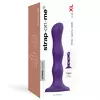 ФИОЛЕТОВАЯ НАСАДКА STRAP-ON-ME DILDO GEISHA BALLS SIZE XL. Вид 3.