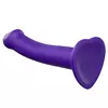 ФИОЛЕТОВЫЙ ФАЛЛОИМИТАТОР-НАСАДКА STRAP-ON-ME DILDO DUAL DENSITY SIZE L 19 СМ. Вид 3.