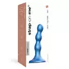ГОЛУБАЯ НАСАДКА STRAP-ON-ME DILDO PLUG BALLS SIZE S. Вид 2.