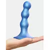ГОЛУБАЯ НАСАДКА STRAP-ON-ME DILDO PLUG BALLS SIZE S. Вид 3.