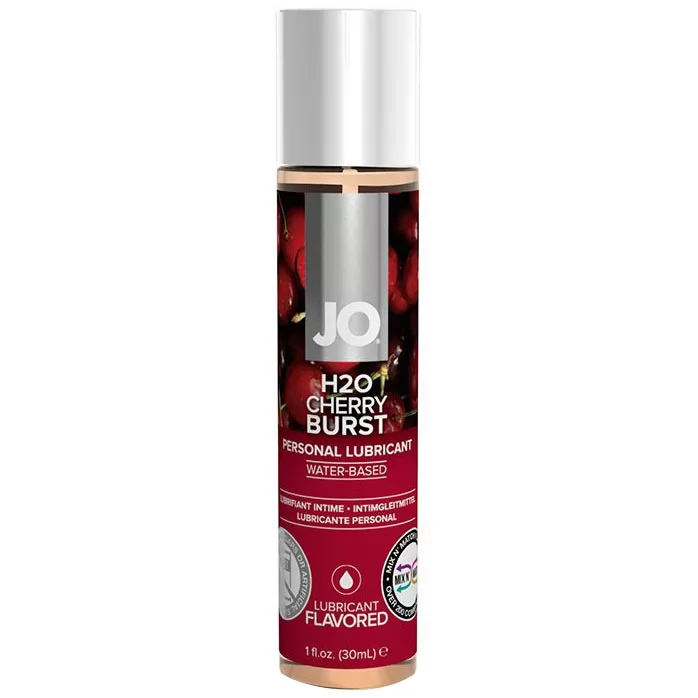АРОМАТИЗИРОВАННЫЙ ЛУБРИКАНТ JO FLAVORED CHERRY (30 МЛ). Вид 1.