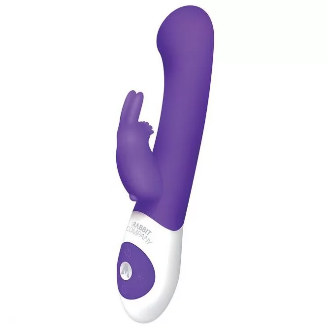 CТИМУЛЯТОР G-ТОЧКИ С КЛИТОРАЛЬНЫМ ОТРОСТКОМ THE G-SPOT RABBIT (ФИОЛ.). Вид 1.