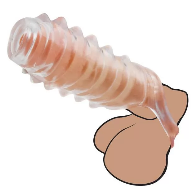 ОТКРЫТАЯ НАСАДКА НА ЧЛЕН ADAM MALE TOYS THE TUG. Вид 2.
