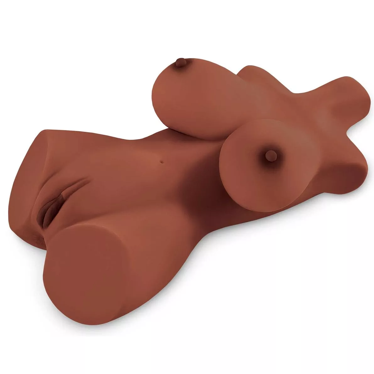 КОРИЧНЕВЫЙ МАСТУРБАТОР-ТОРС PERFECT 10 TORSO. Вид 2.