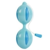 ВАГИНАЛЬНЫЕ ШАРИКИ ИЗ СИЛИКОНА CLIMAX V-BALL BLUE VAGINA. Вид 1.