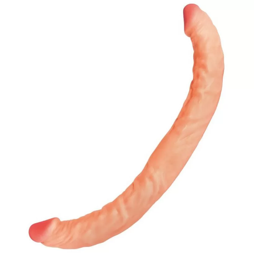 ДВУСТОРОННИЙ ФАЛЛОИМИТАТОР REALSTICK NUDE (34 СМ). Вид 1.