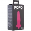 РОЗОВАЯ ВИБРОВТУЛКА С ЗАКРУГЛЁННЫМ КОНЧИКОМ POPO PLEASURE. Вид 2.