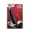 ЧЕРНАЯ НАСАДКА НА ПЕНИС ДЛЯ ДВОЙНОГО ПРОНИКНОВЕНИЯ BLACK RED 16,5 СМ. Вид 9.